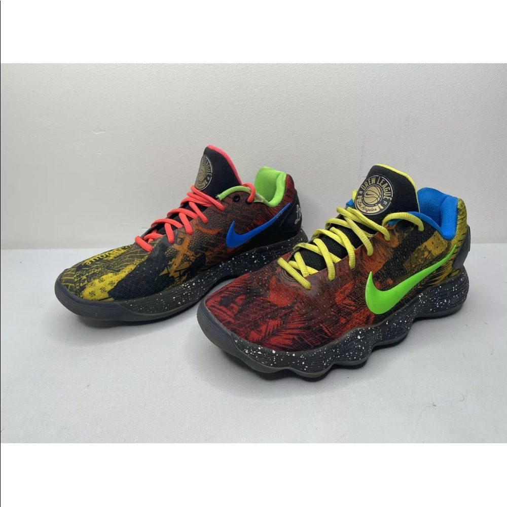 PROMO SAMPLE! Nike Hyperdunk 2017 Los Angeles Mens Size 7 AH9053-001 Drew League